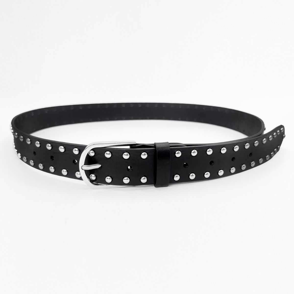 메종마스터(MAISON MASTER) wide double row belt  와이드 더블 로우 벨트 ( (ITALY LEATHER)