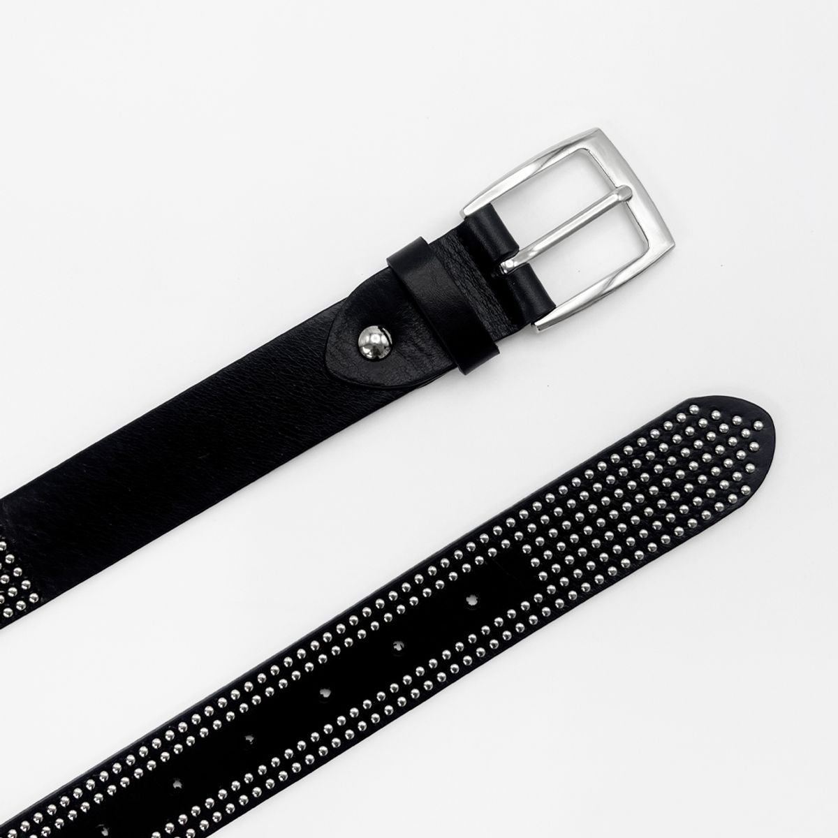 메종마스터(MAISON MASTER) Bean stud belt  빈 스터드 벨트 (ITALY LEATHER)