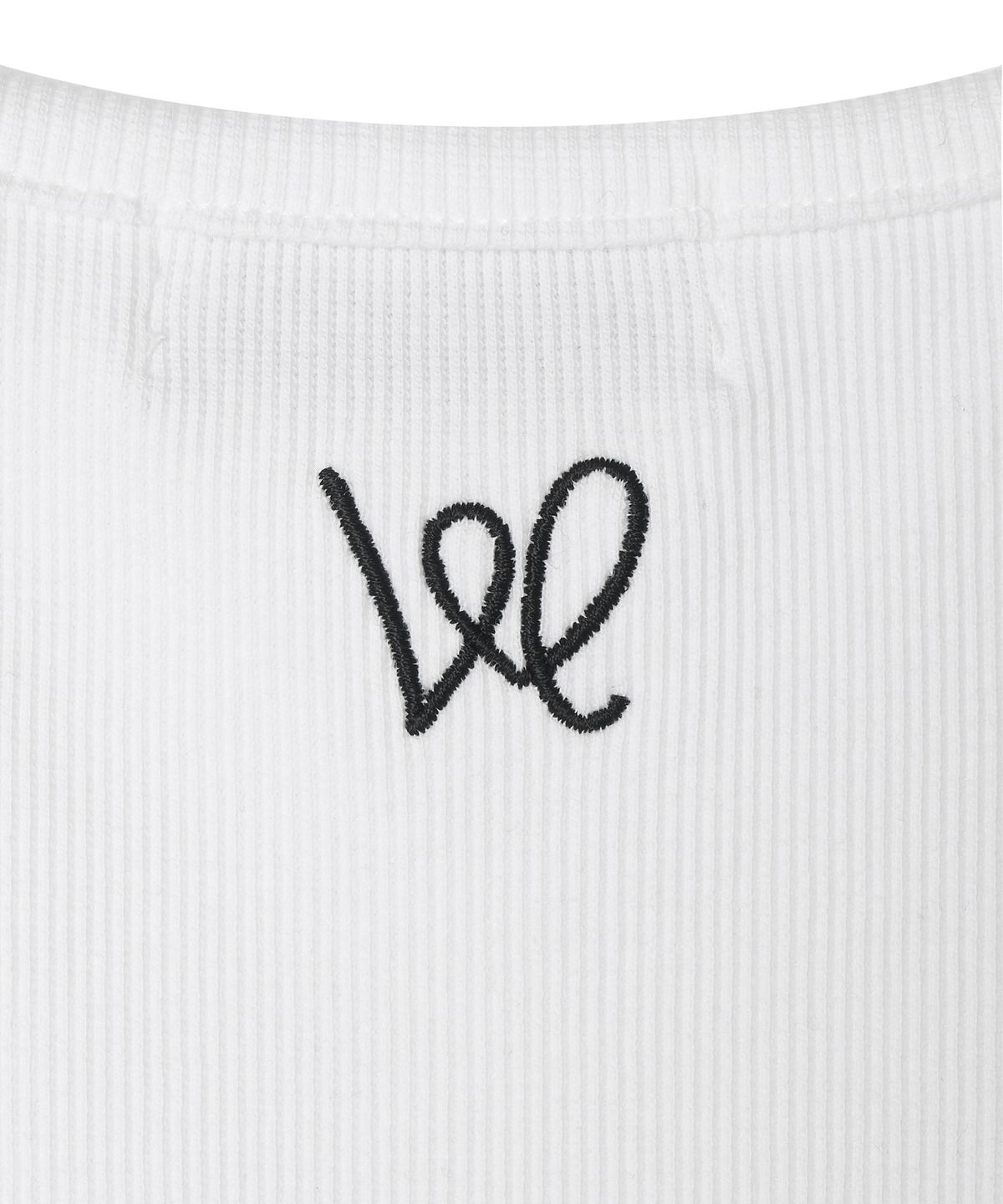 벨르(VELLE) VELLE Symbol Sleeveless Top_White