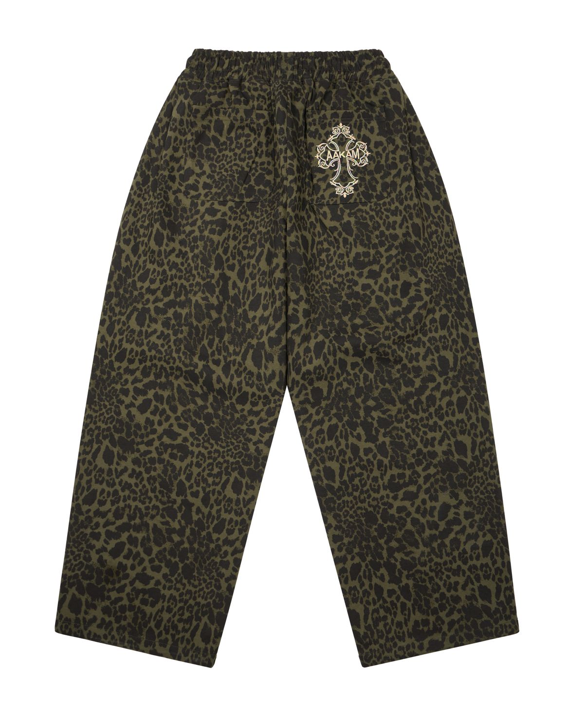 아캄(AAKAM) AKM CROS2 Leopard Sweatpants (Khaki)