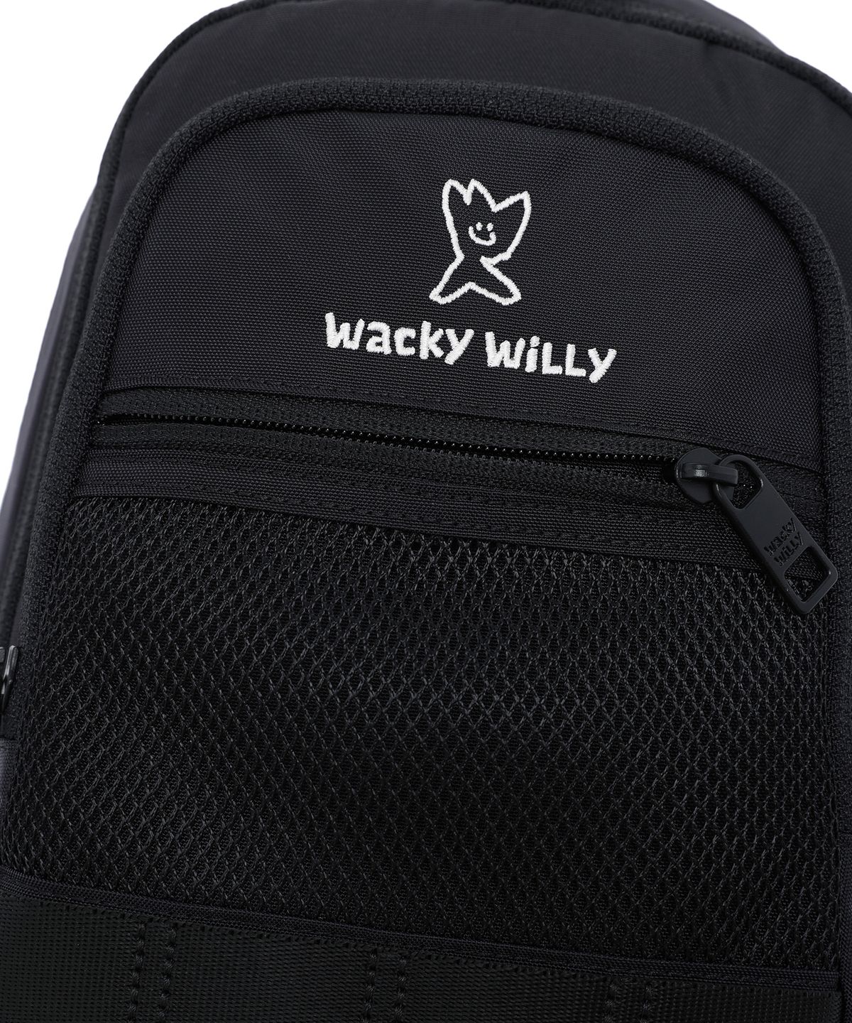 와키윌리(WACKY WILLY) [26SS] 플라이트 V2 슬링백 블랙