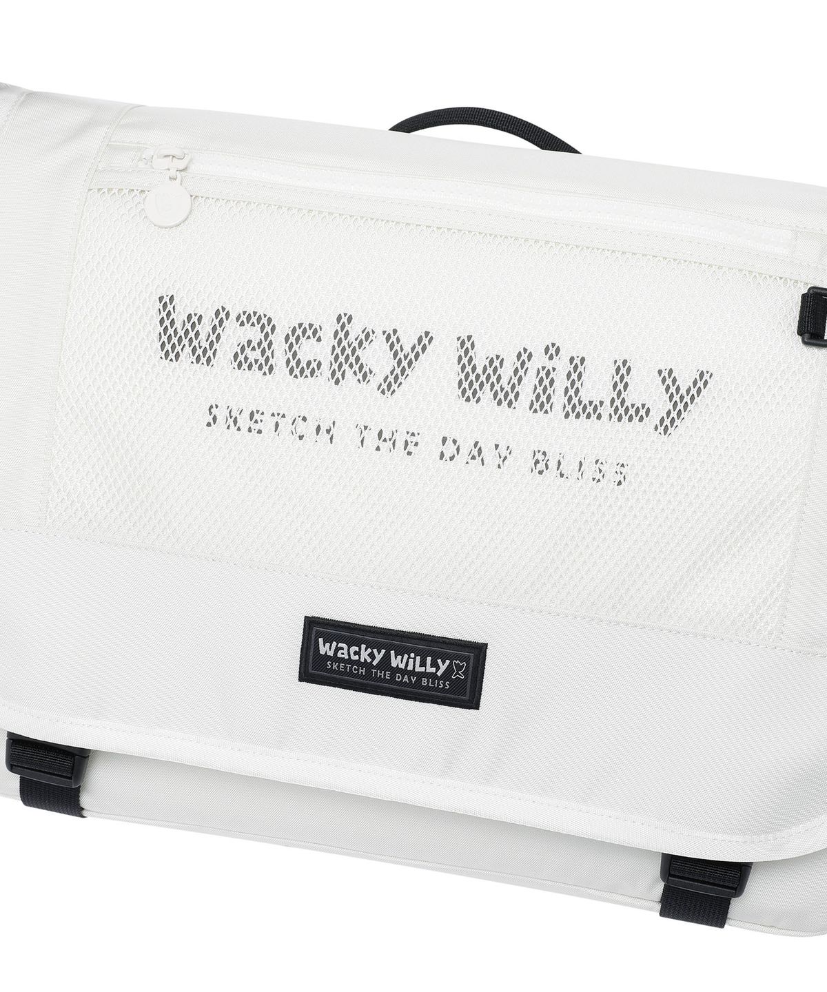 와키윌리(WACKY WILLY) [26SS] 플라이트 V2 메신저백 아이보리