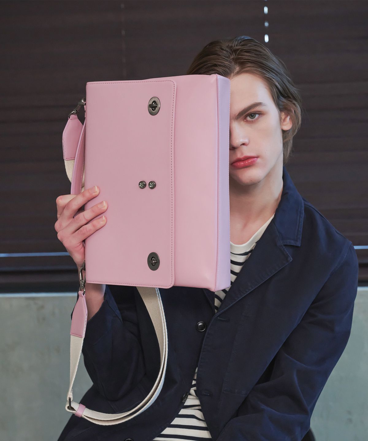 플라디코(PLAADICO) plaadico_s Satchel, Vintage Pink