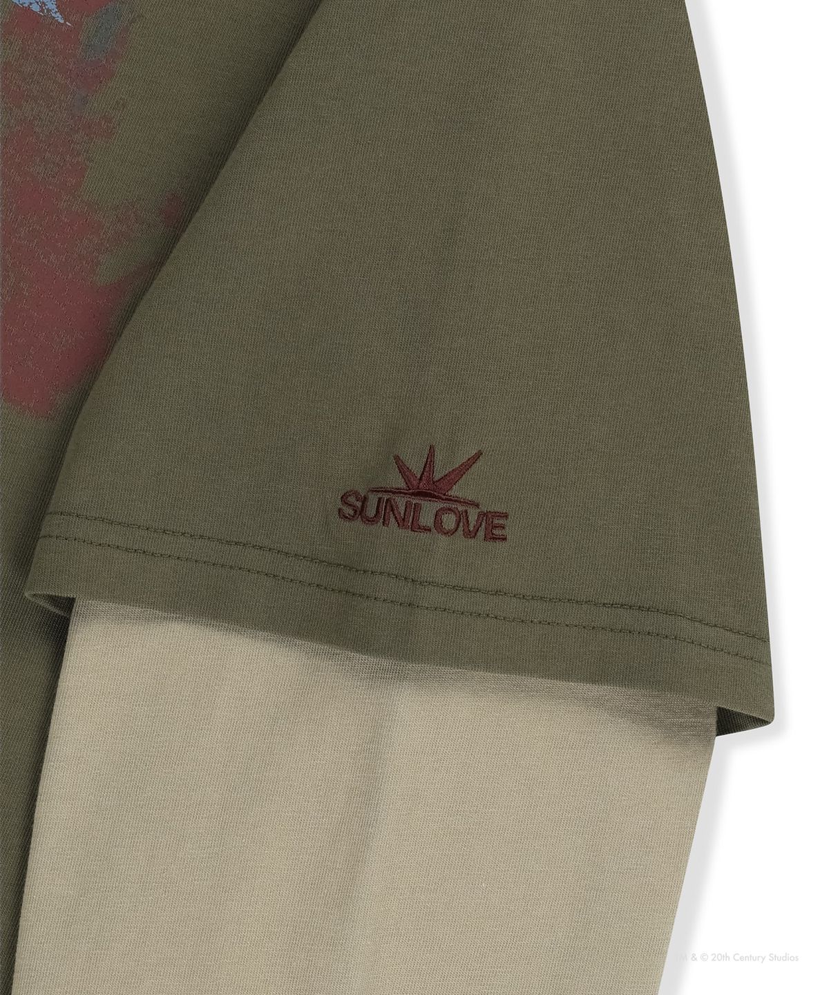 썬러브투어(SUNLOVETOUR) [AVATAR] Hooded LS Tee Khaki