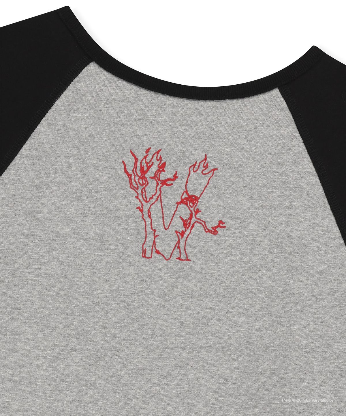 썬러브투어(SUNLOVETOUR) [AVATAR] Raglan LS Tee Heather Grey
