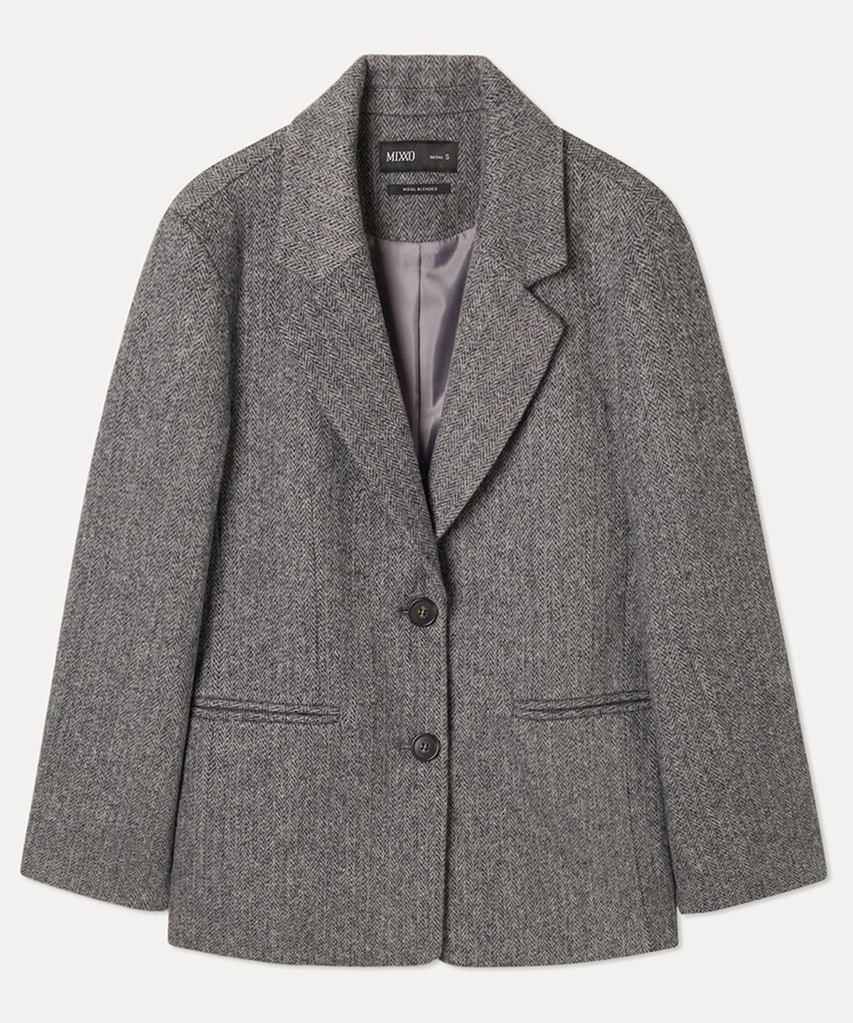 미쏘(MIXXO) 테일러드 정핏 울자켓_MIWJKG3B01