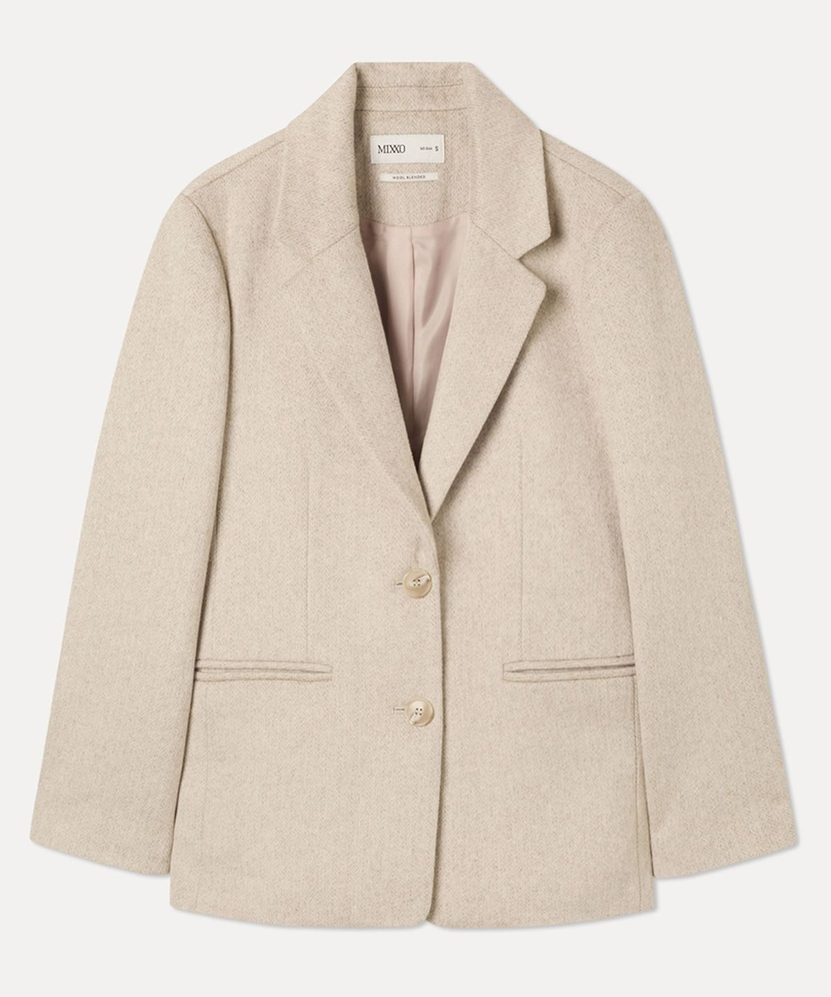 미쏘(MIXXO) 테일러드 정핏 울자켓_MIWJKG3B01