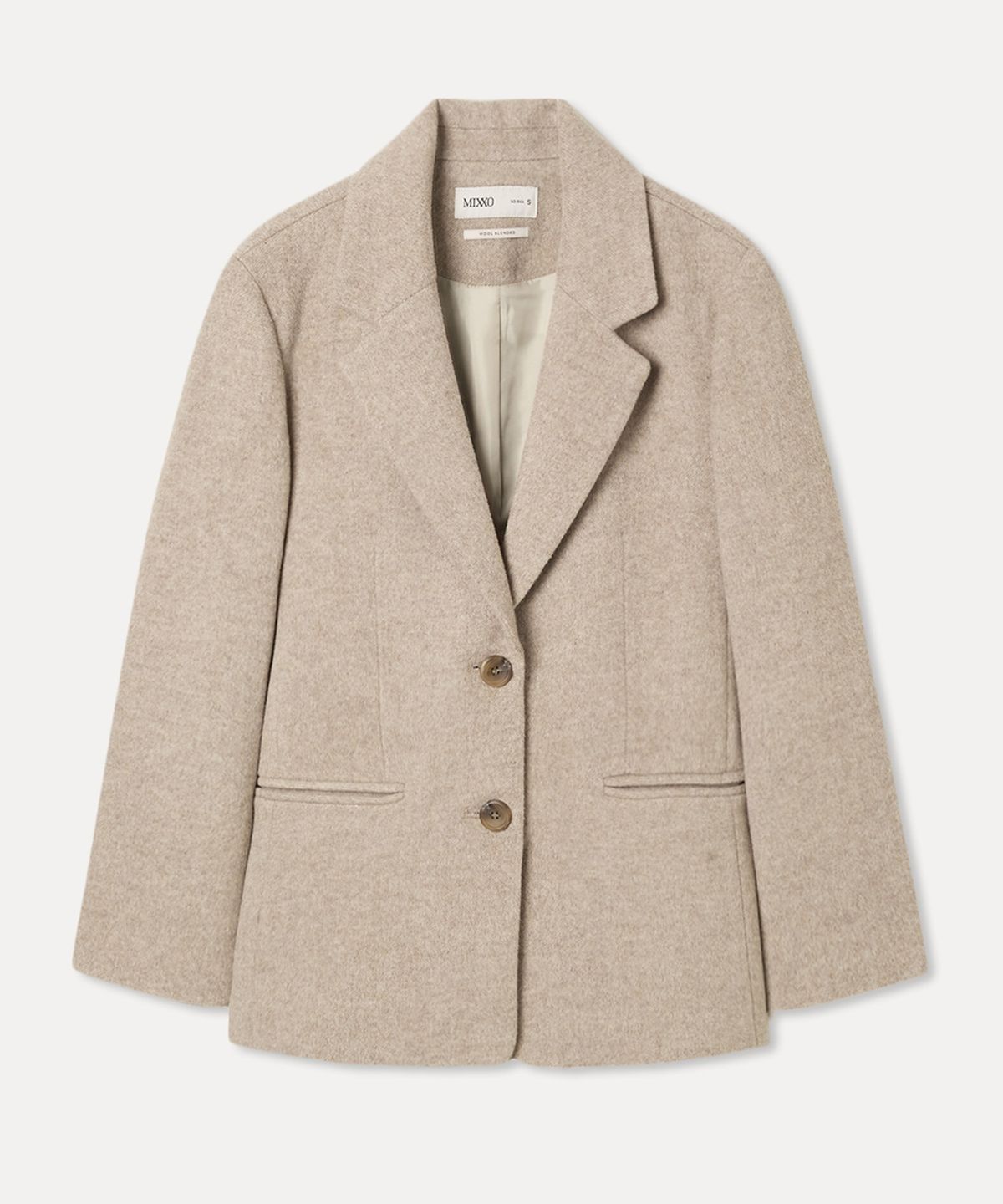 미쏘(MIXXO) 테일러드 정핏 울자켓_MIWJKG3B01