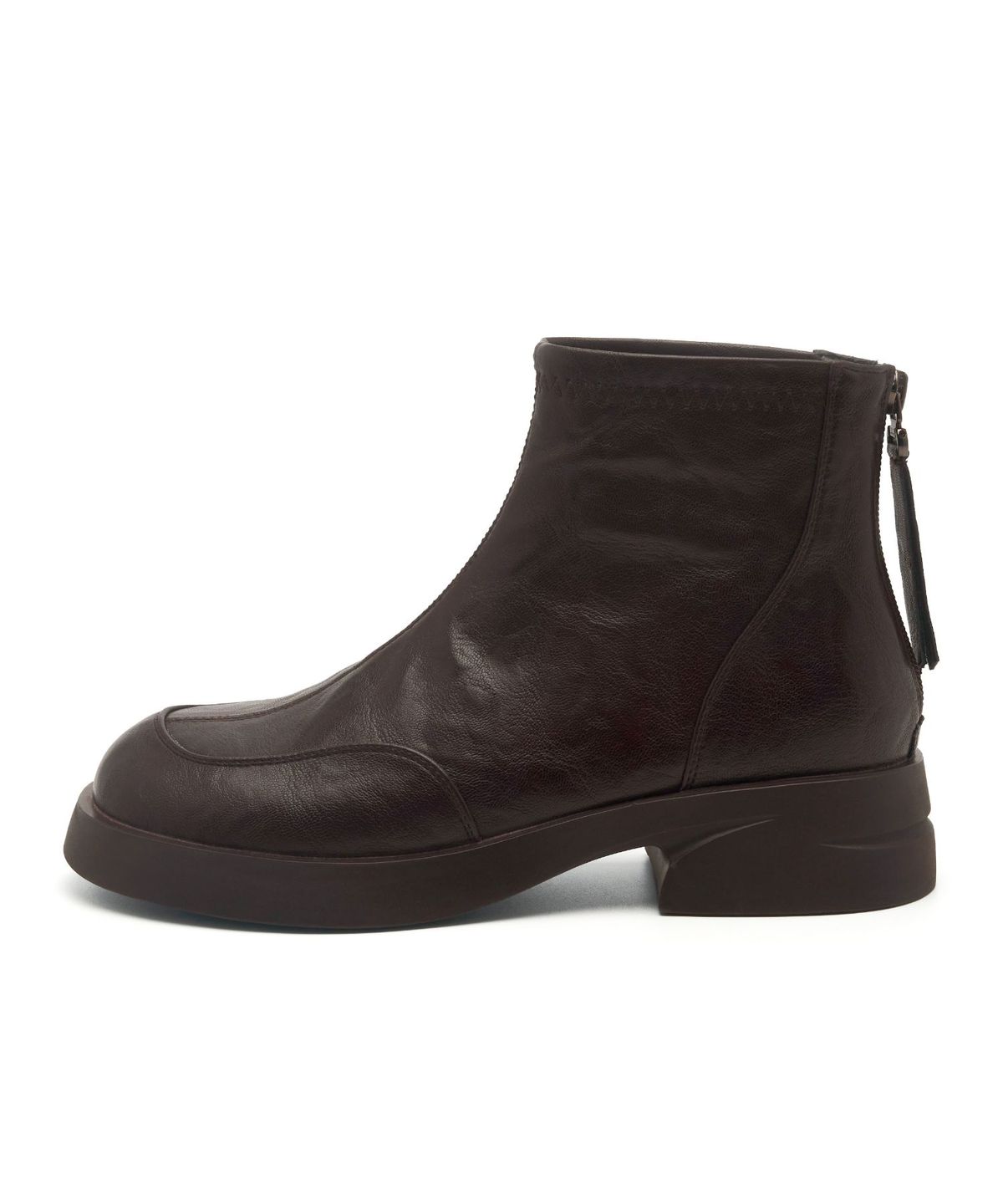 스퍼(SPUR) Colin Round Edge Ankle Boots 앵클 부츠 4.5CM -VA9067 (2color)