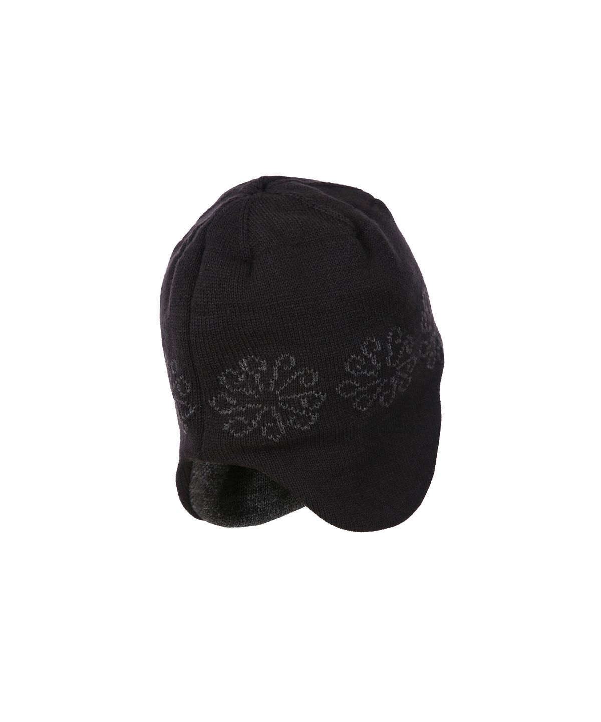 9999아카이브(9999ARCHIVE) Linking Flower Jacquard Earmuffs