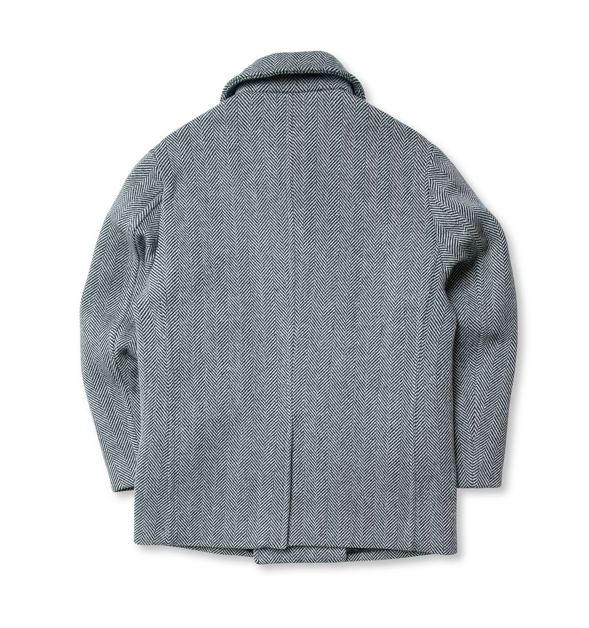블랙피피(BLACKPP) BLACK PP OG Pea Coat Herringbone