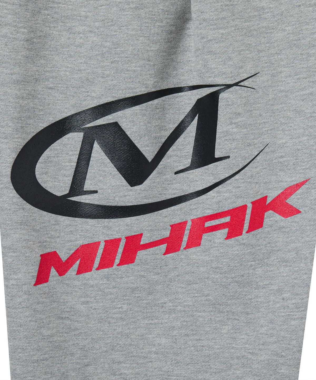 미학(MIHAK) 사이드 빅 로고 와이드 팬츠 (GRAY)