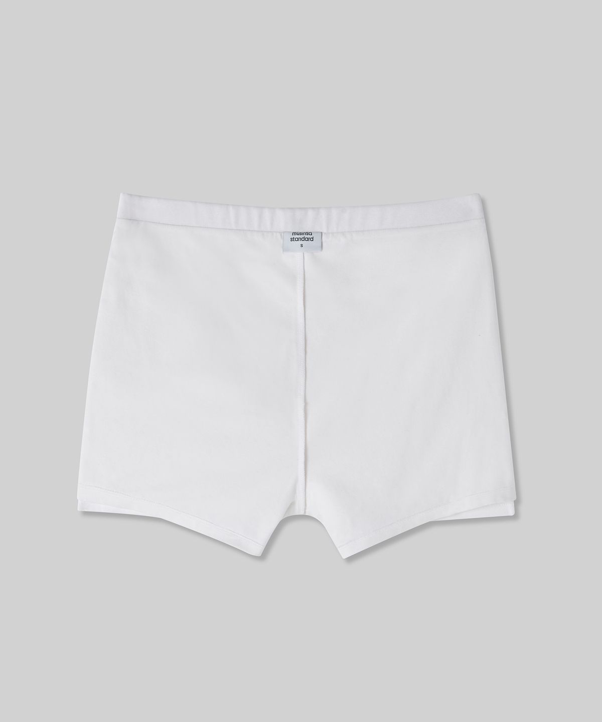 무신사 스탠다드 우먼(MUSINSA STANDARD WOMAN) 우먼즈 로 라이즈 저지 미니 스코츠 [화이트]