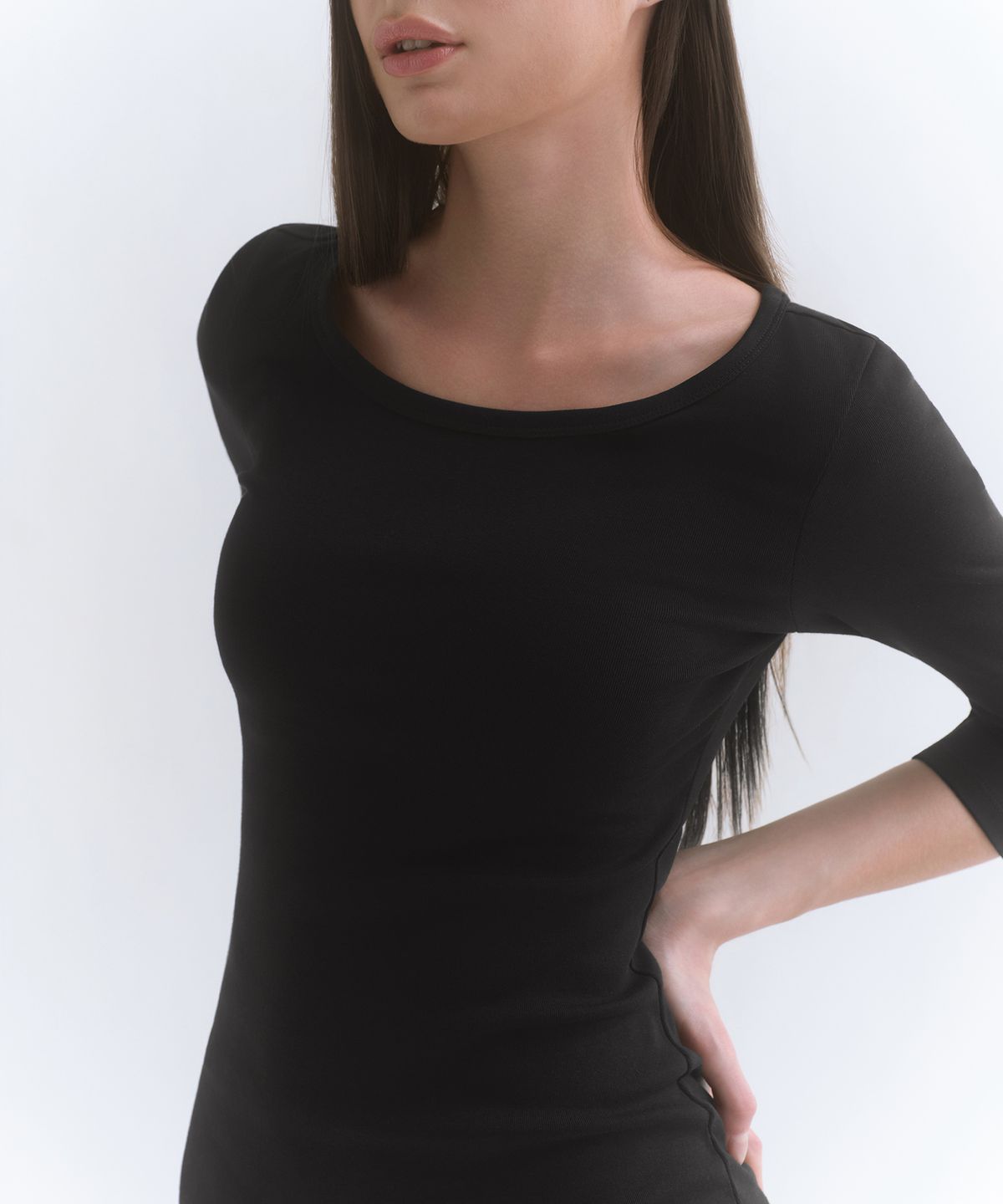 무신사 스탠다드 우먼(MUSINSA STANDARD WOMAN) 우먼즈 저지 미니 드레스 [블랙]