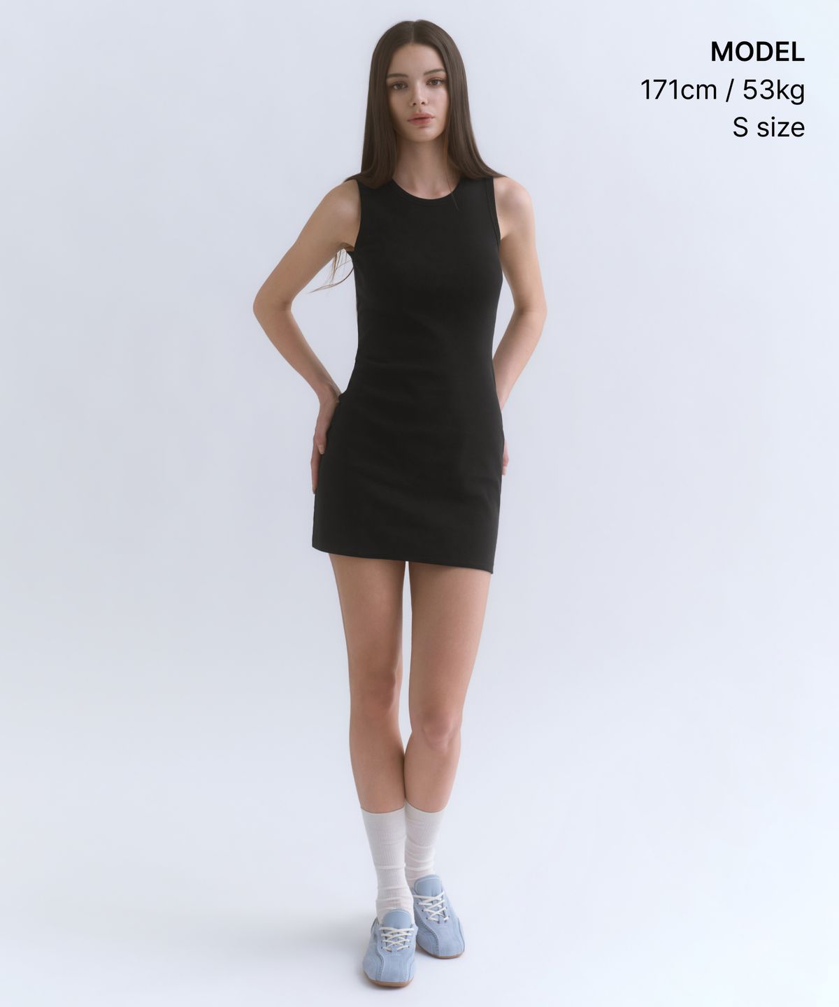 무신사 스탠다드 우먼(MUSINSA STANDARD WOMAN) 우먼즈 탱크 드레스 [블랙]