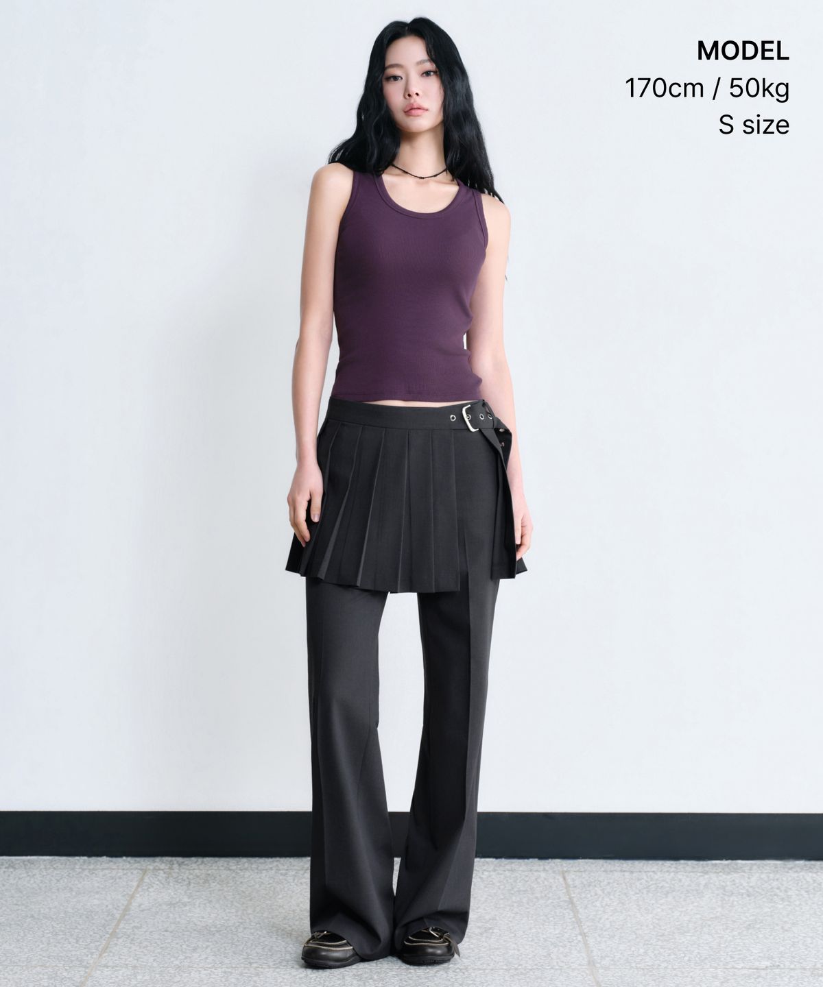 무신사 스탠다드 우먼(MUSINSA STANDARD WOMAN) 우먼즈 스쿱 넥 탱크 탑 [플럼]