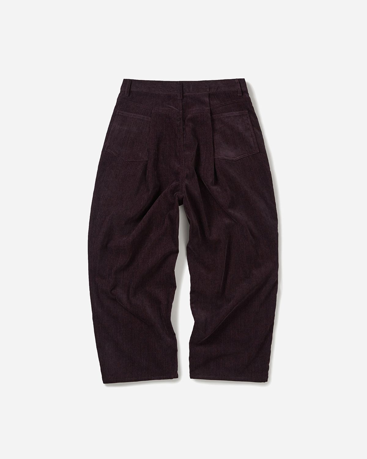 사일런트실러블(SILENTSYLLABLE) Fold back 4tuck pants / Purple