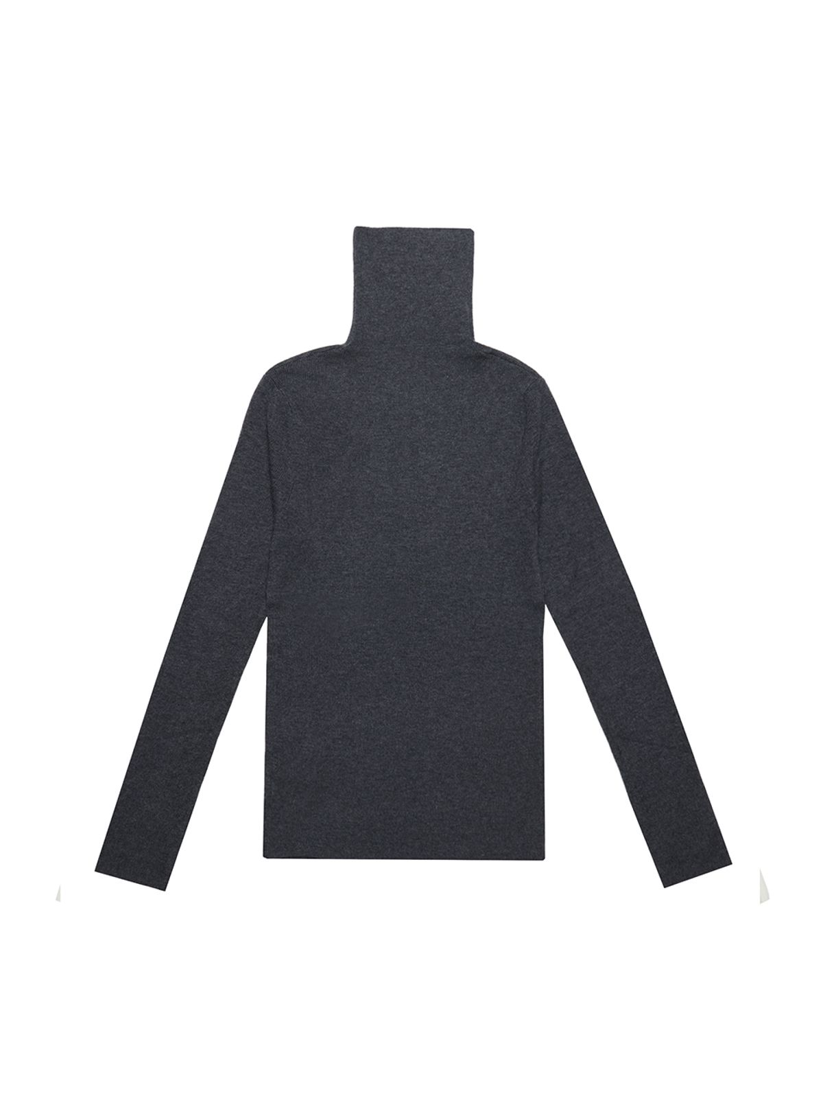 헌치(HUNCH) High Neck Ribbed Pullover (3color)