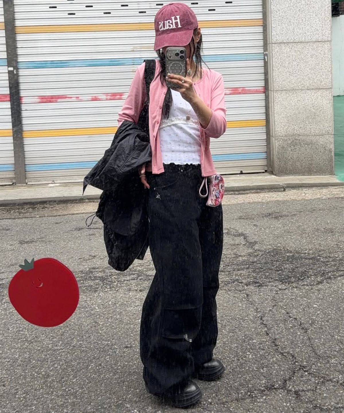 로우그(RAWGUE) 엔젤 패러슈트 팬츠_블랙