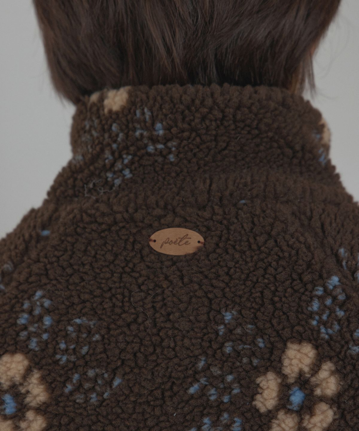포에트서울(POETSEOUL) flower dumble jacket_brown