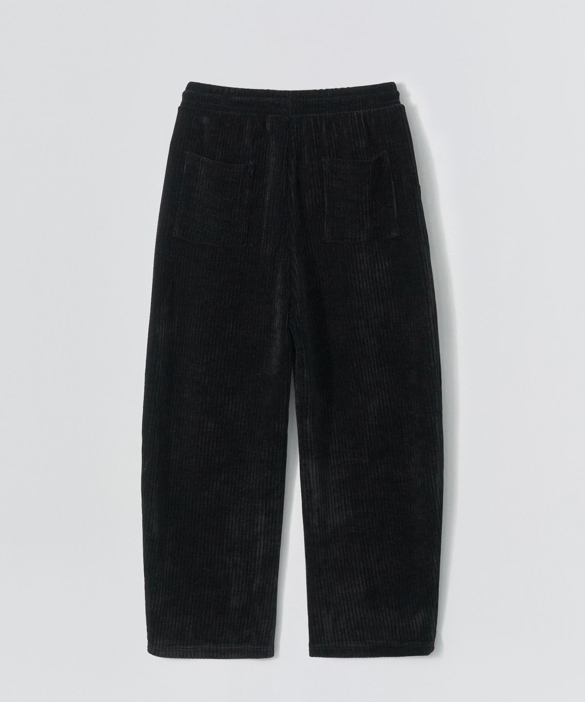 이지오(EZIO) Roy Velvet Banded Pants_Black