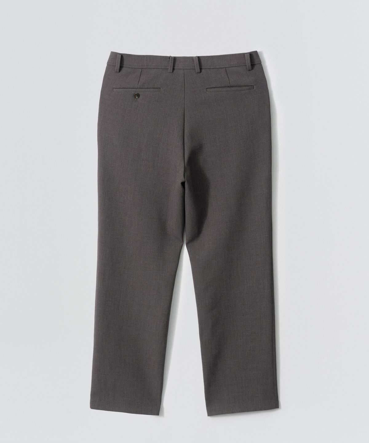 이지오(EZIO) Hidden Banding Semi-Wide Pants_Grey