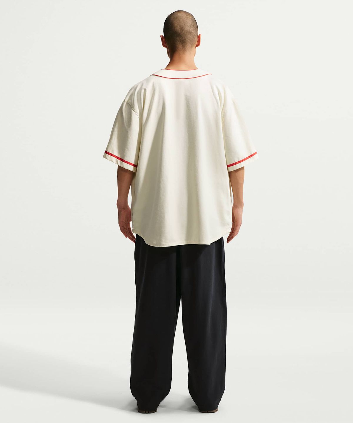 나이키(NIKE) 라이프 와이드 레그 팬츠 M - 블랙:화이트 / II0520-010