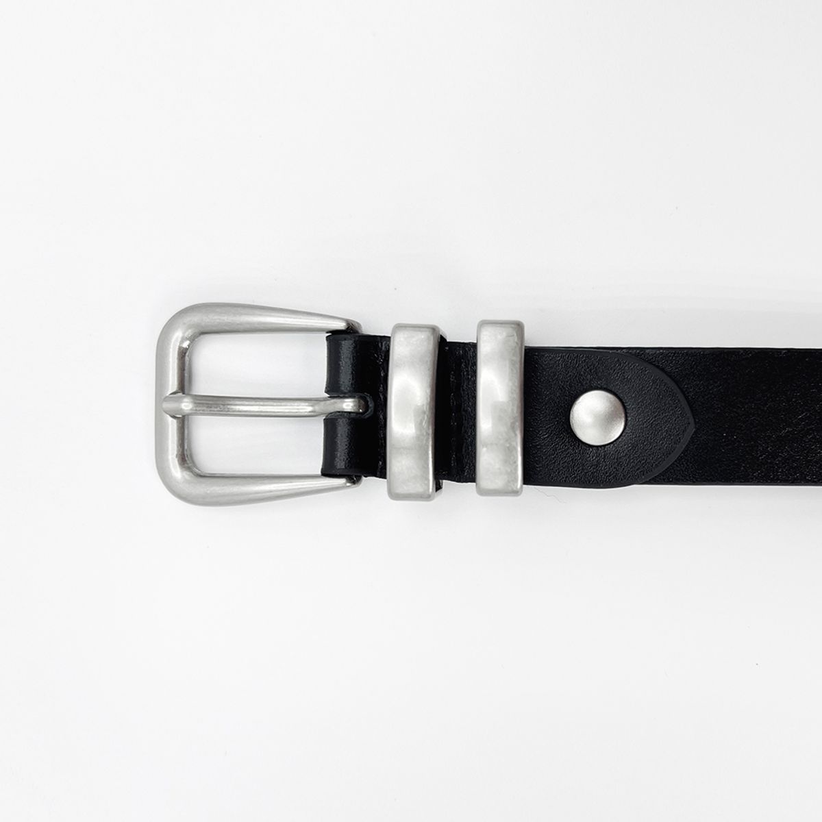 메종마스터(MAISON MASTER) essental dualring belt  에센셜 듀얼링 벨트 (ITALY LEATHER)