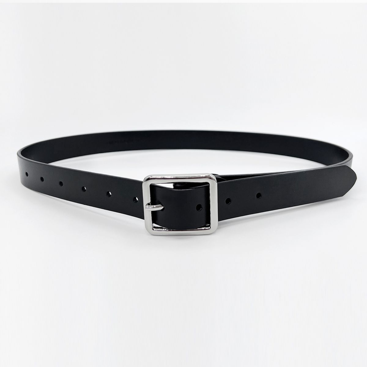 메종마스터(MAISON MASTER) glossy metal point belt 글로시 메탈 포인트 벨트 (ITALY LEATHER)