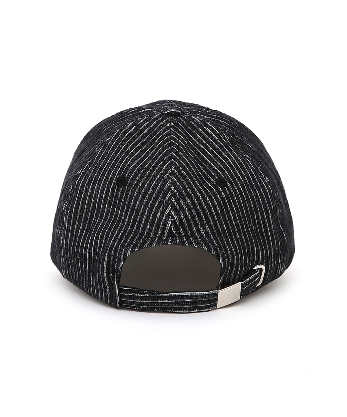 돈포겟미(DONTFORGETME) 디에프엠 D 코듀 스트라이프 블랙-볼캡