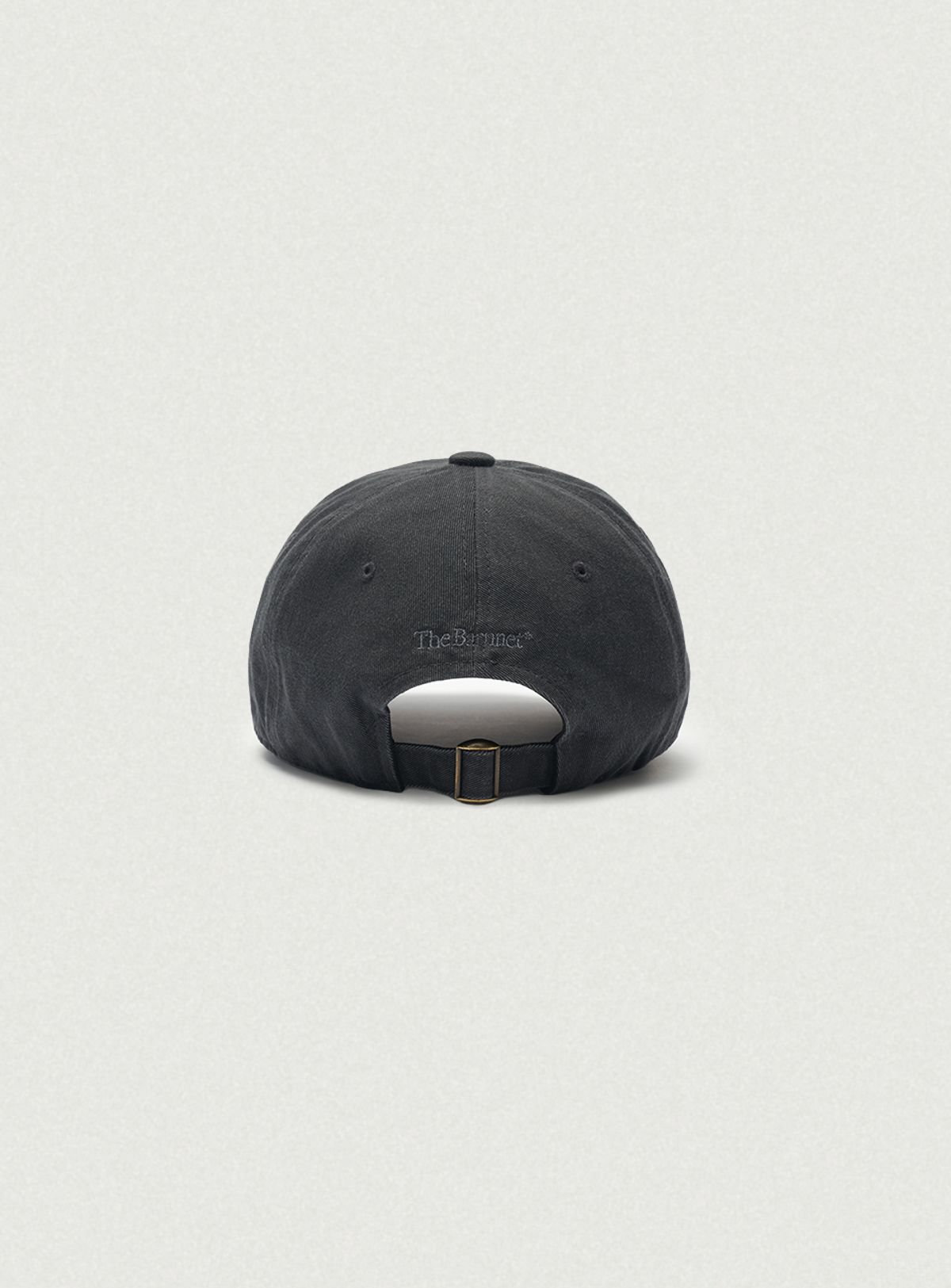 더바넷(THEBARNNET) Logo Ball Cap_Charcoal