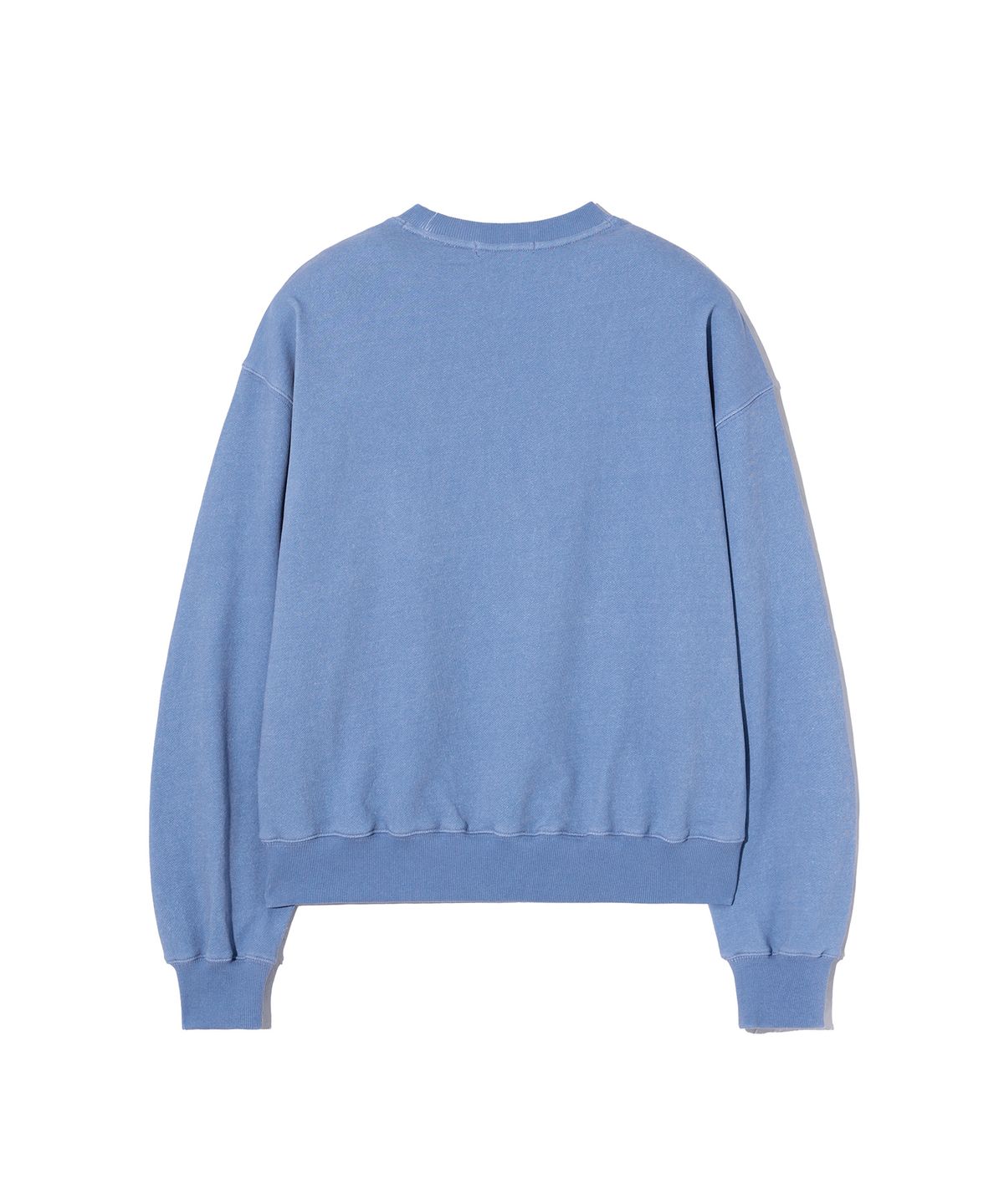 더 새터데이 이브닝 포스트(THE SATURDAY EVENING POST) Flower Cross-Stitch Graphic Sweat shirt_Light Blue