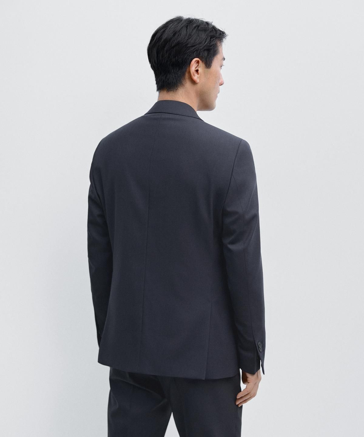 마시모두띠(MASSIMO DUTTI) 울 블렌드 수트 블레이저