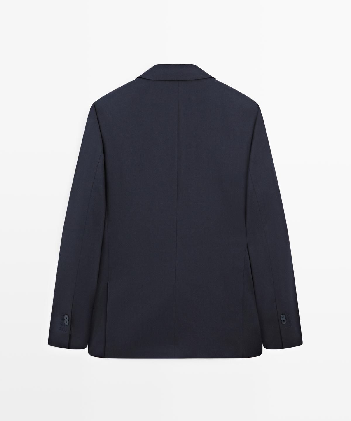 마시모두띠(MASSIMO DUTTI) 울 블렌드 수트 블레이저