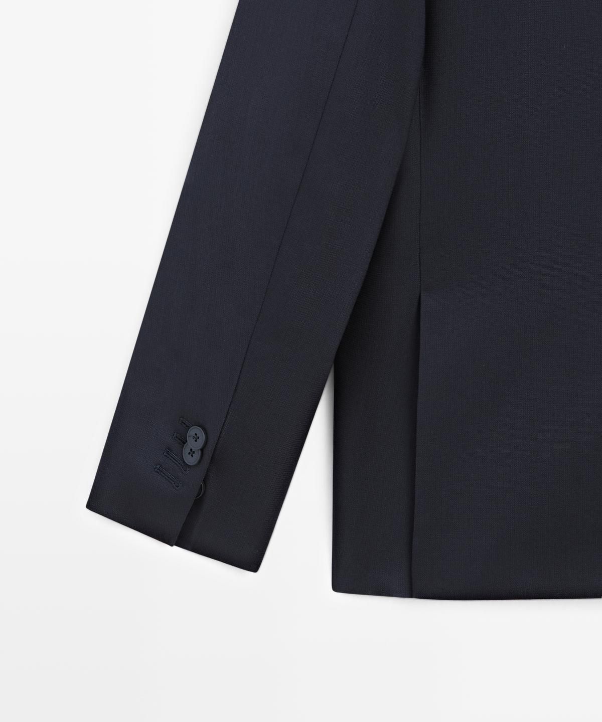 마시모두띠(MASSIMO DUTTI) 울 블렌드 수트 블레이저