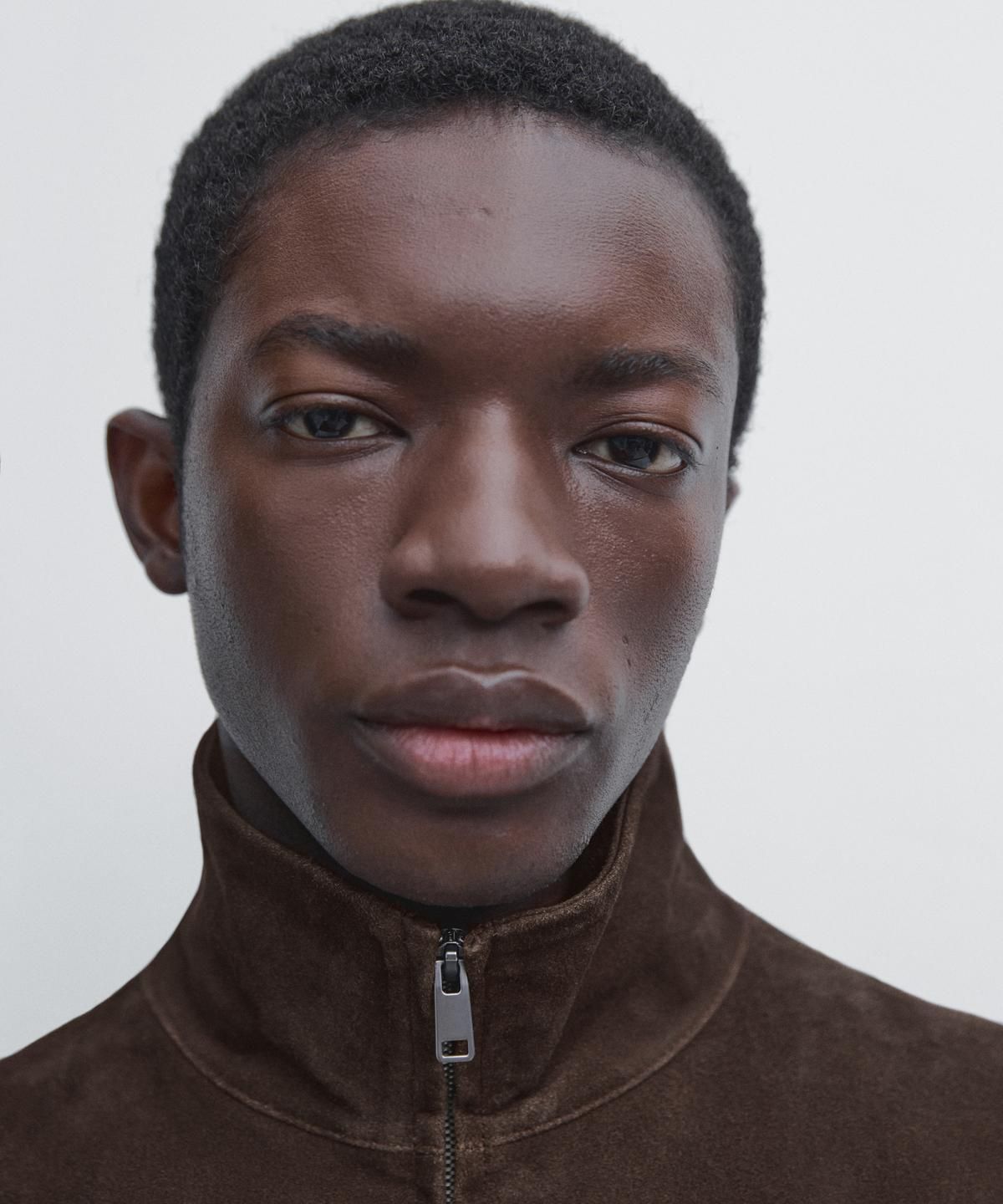 마시모두띠(MASSIMO DUTTI) 스웨이드 레더 재킷