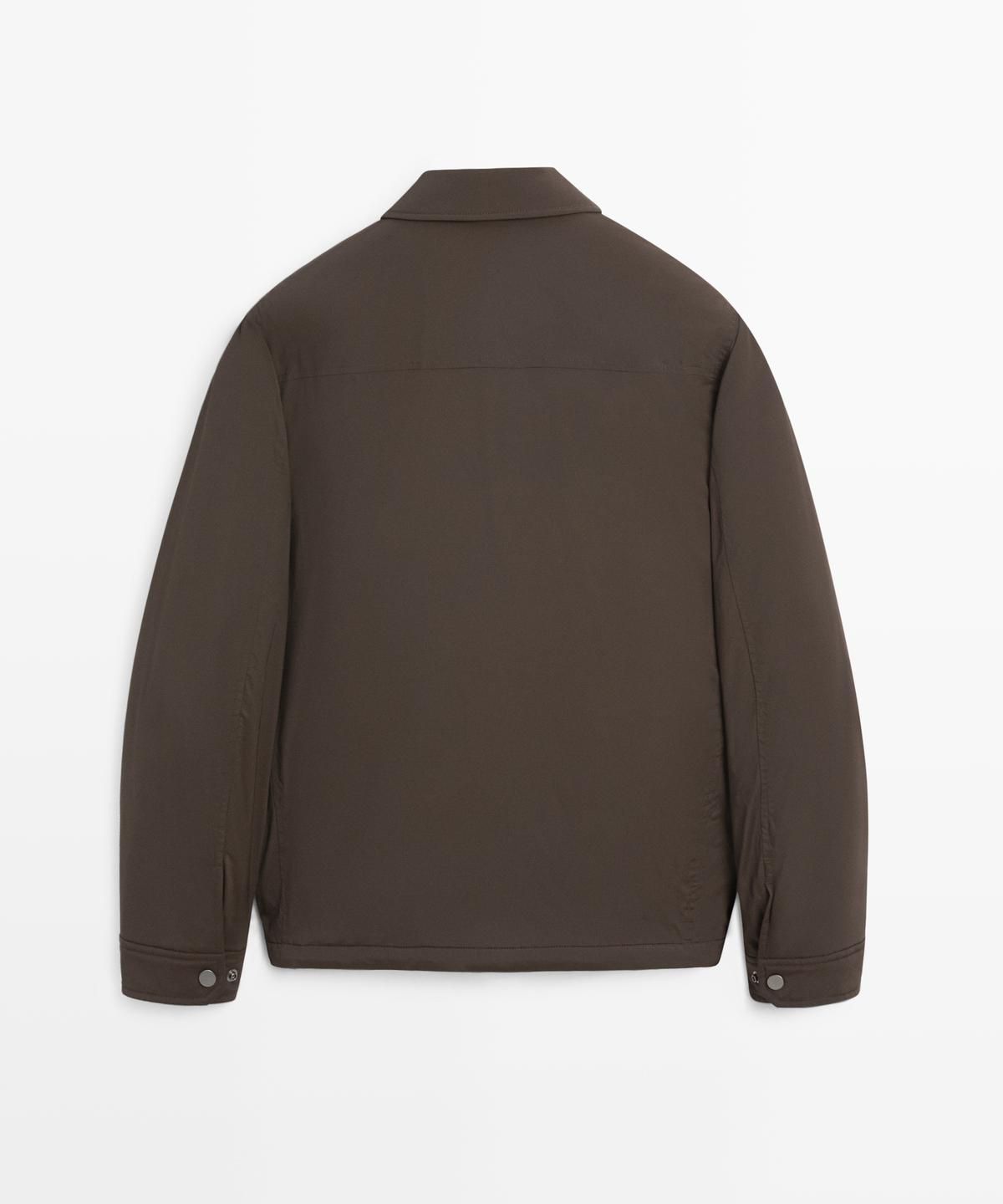 마시모두띠(MASSIMO DUTTI) 칼라 포켓 오버셔츠
