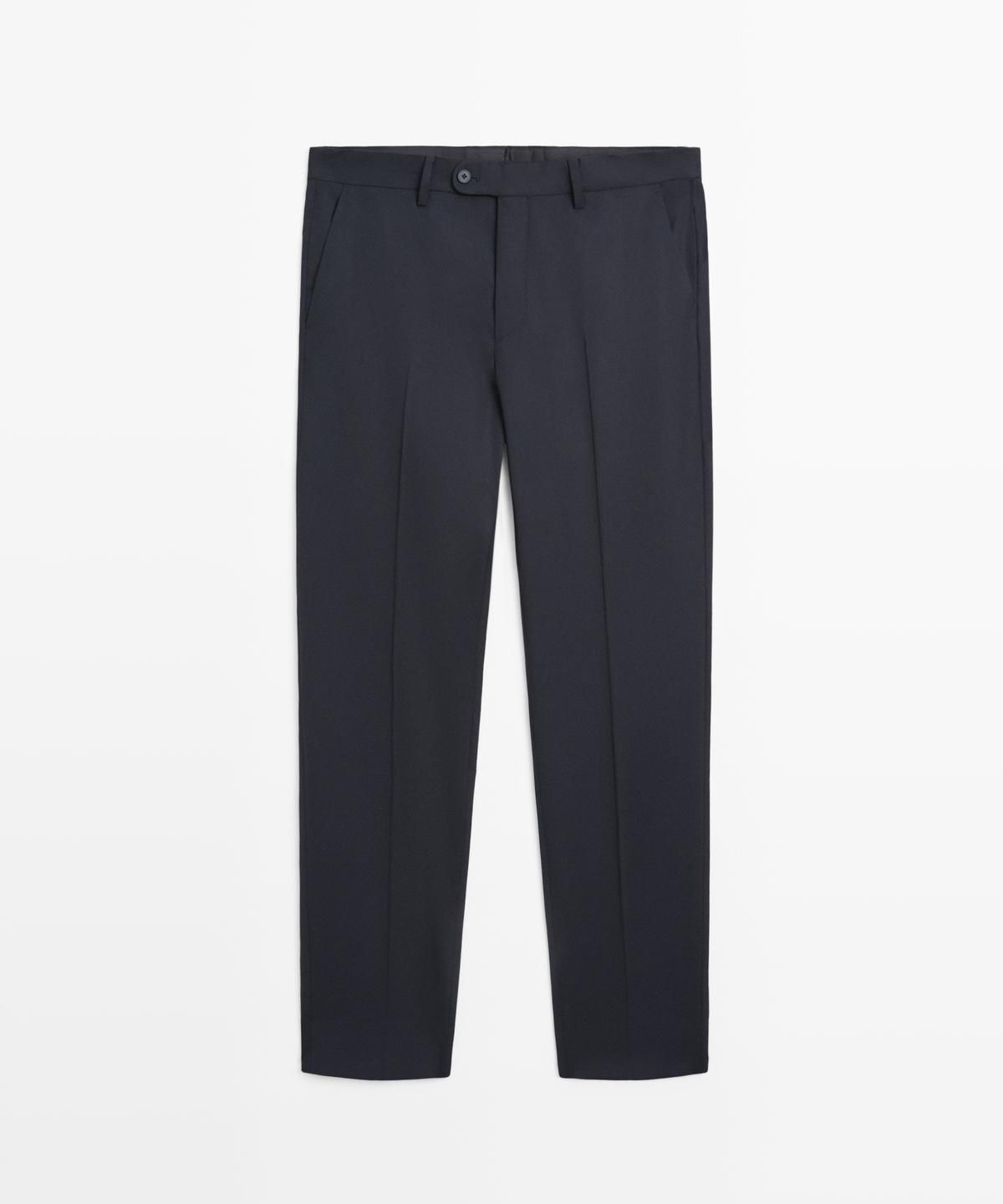 마시모두띠(MASSIMO DUTTI) 울 블렌드 수트 팬츠