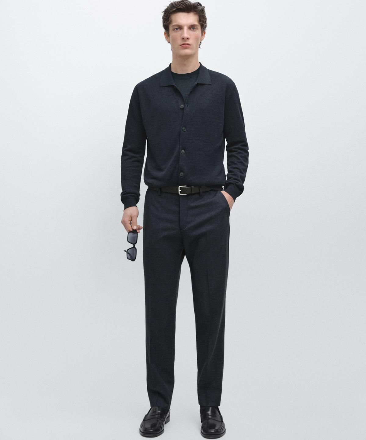 마시모두띠(MASSIMO DUTTI) 콜드 울 수트 팬츠