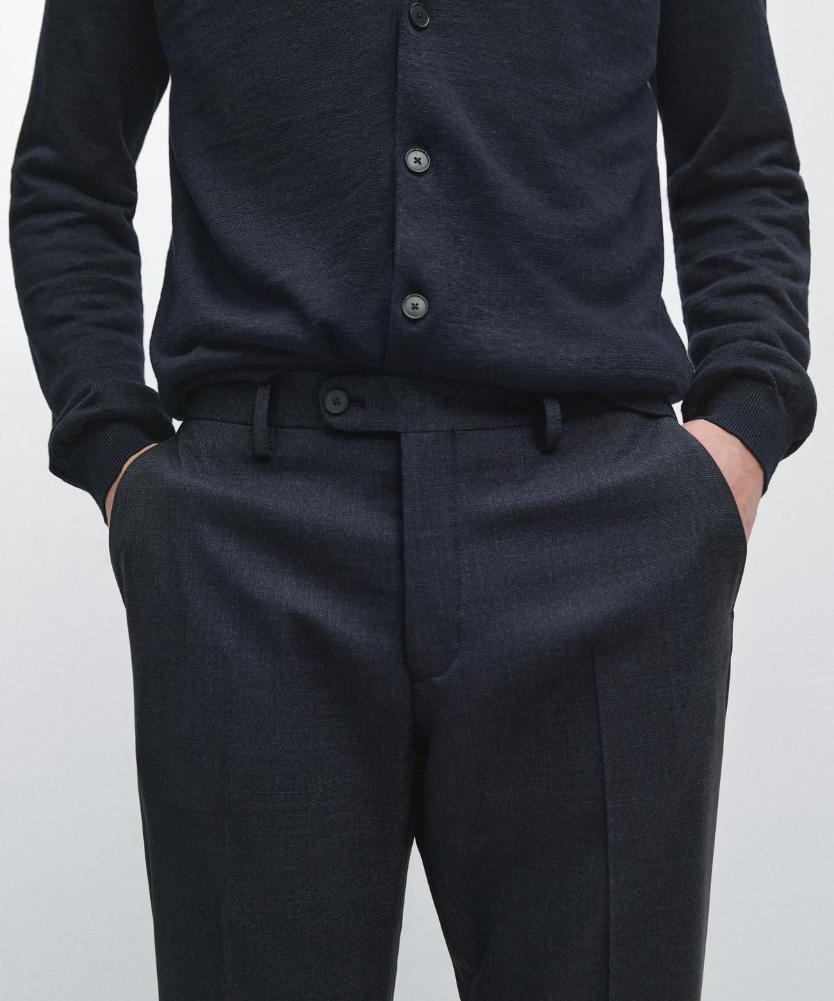 마시모두띠(MASSIMO DUTTI) 콜드 울 수트 팬츠