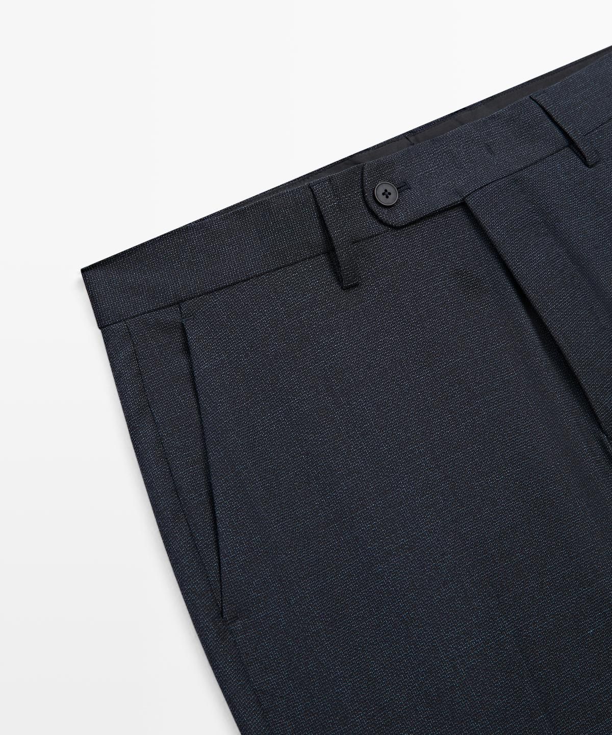 마시모두띠(MASSIMO DUTTI) 콜드 울 수트 팬츠