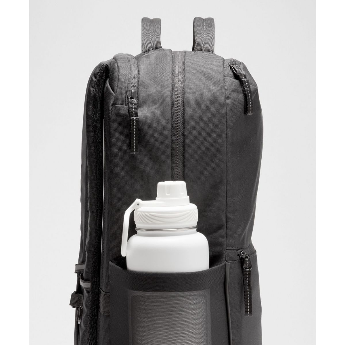 룰루레몬(LULULEMON) 더블집 백팩 22L *테크 캔버스  BLK GGRE