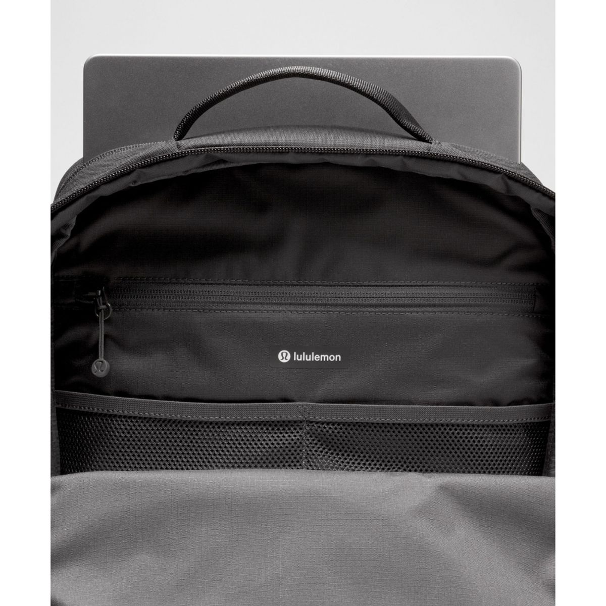 룰루레몬(LULULEMON) 더블집 백팩 22L *테크 캔버스  BLK GGRE