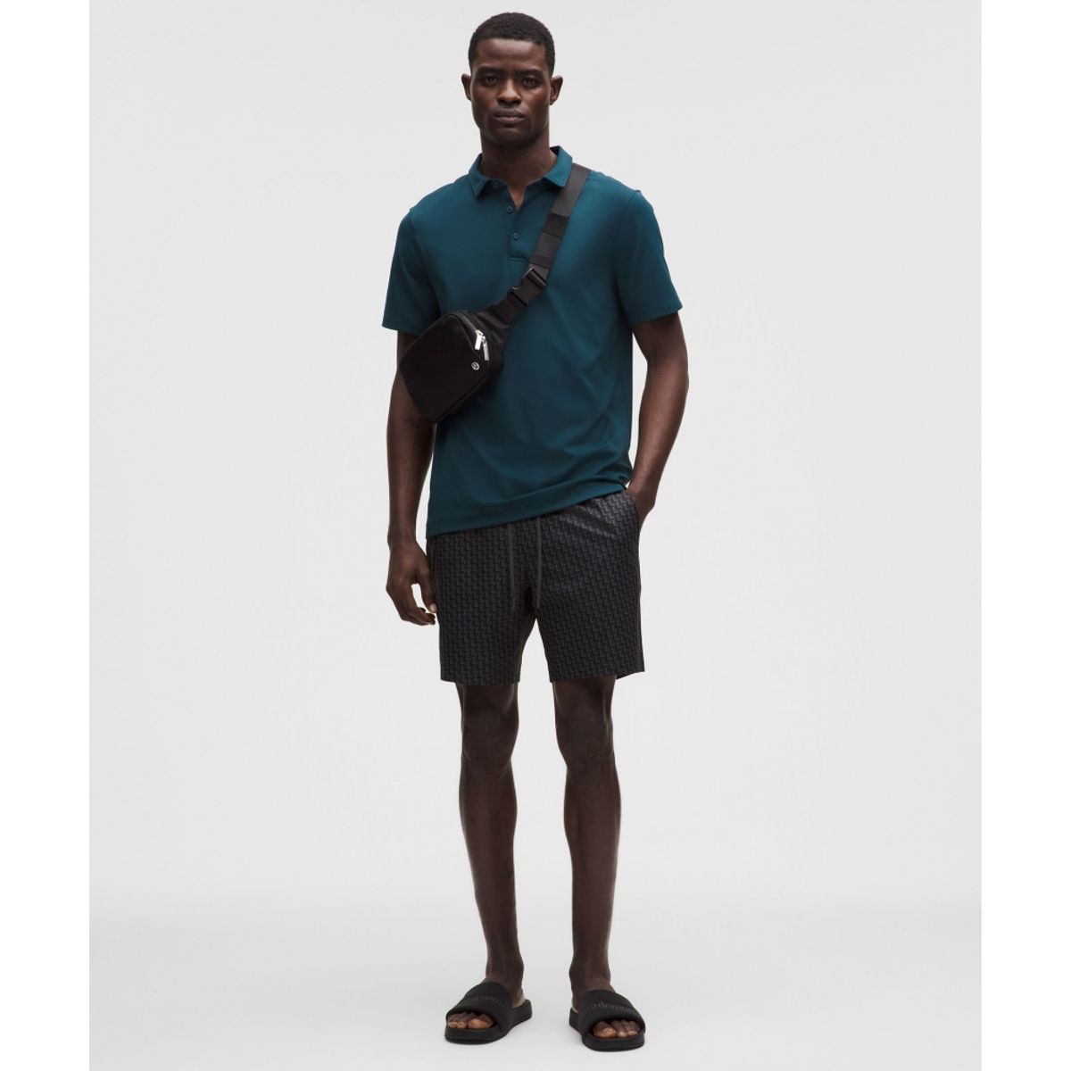 룰루레몬(LULULEMON) 에브리웨어 벨트백 라지 2L  BLK SLVR