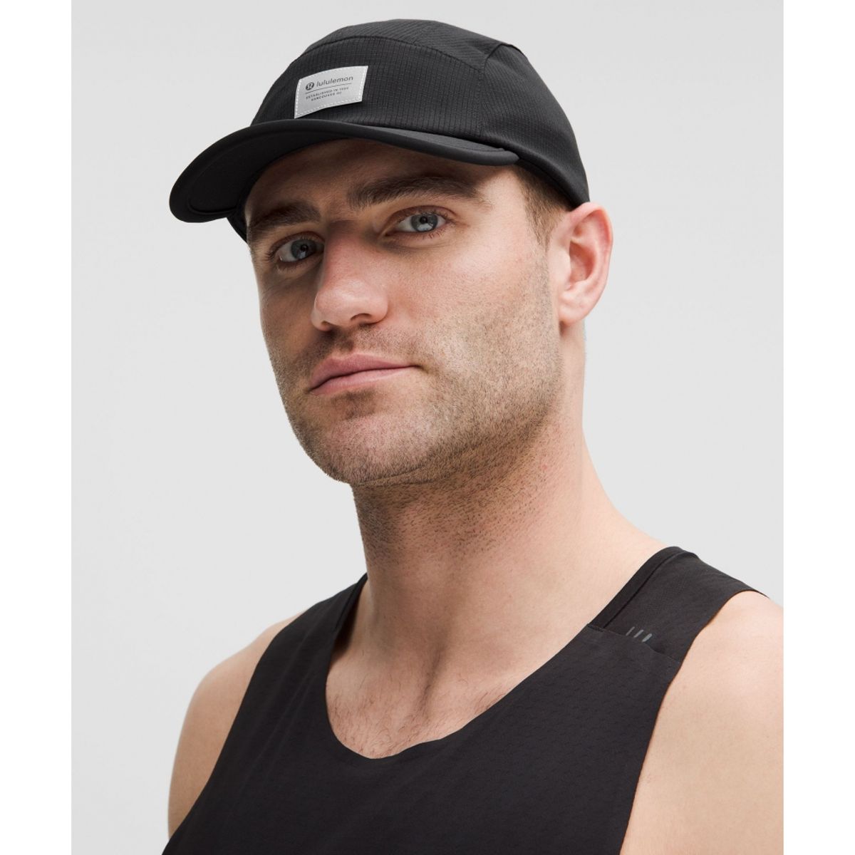 룰루레몬(LULULEMON) 패스트 앤 프리 멀티 패널 러닝 햇  BLK