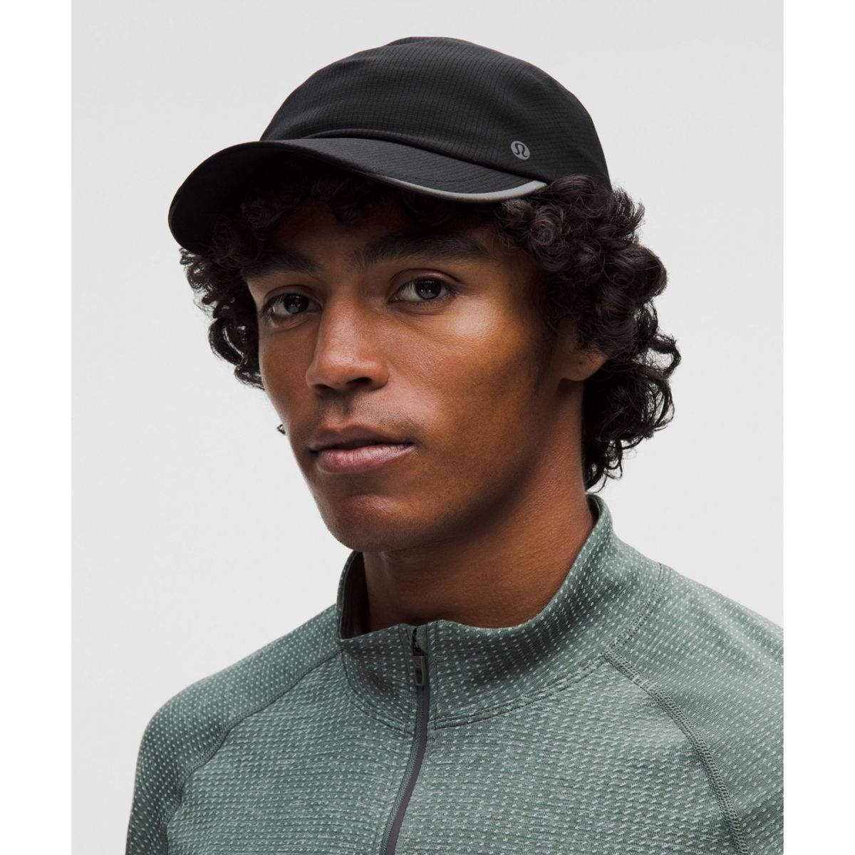룰루레몬(LULULEMON) 패스트 앤 프리 러닝 햇 *WovenAir  BLK