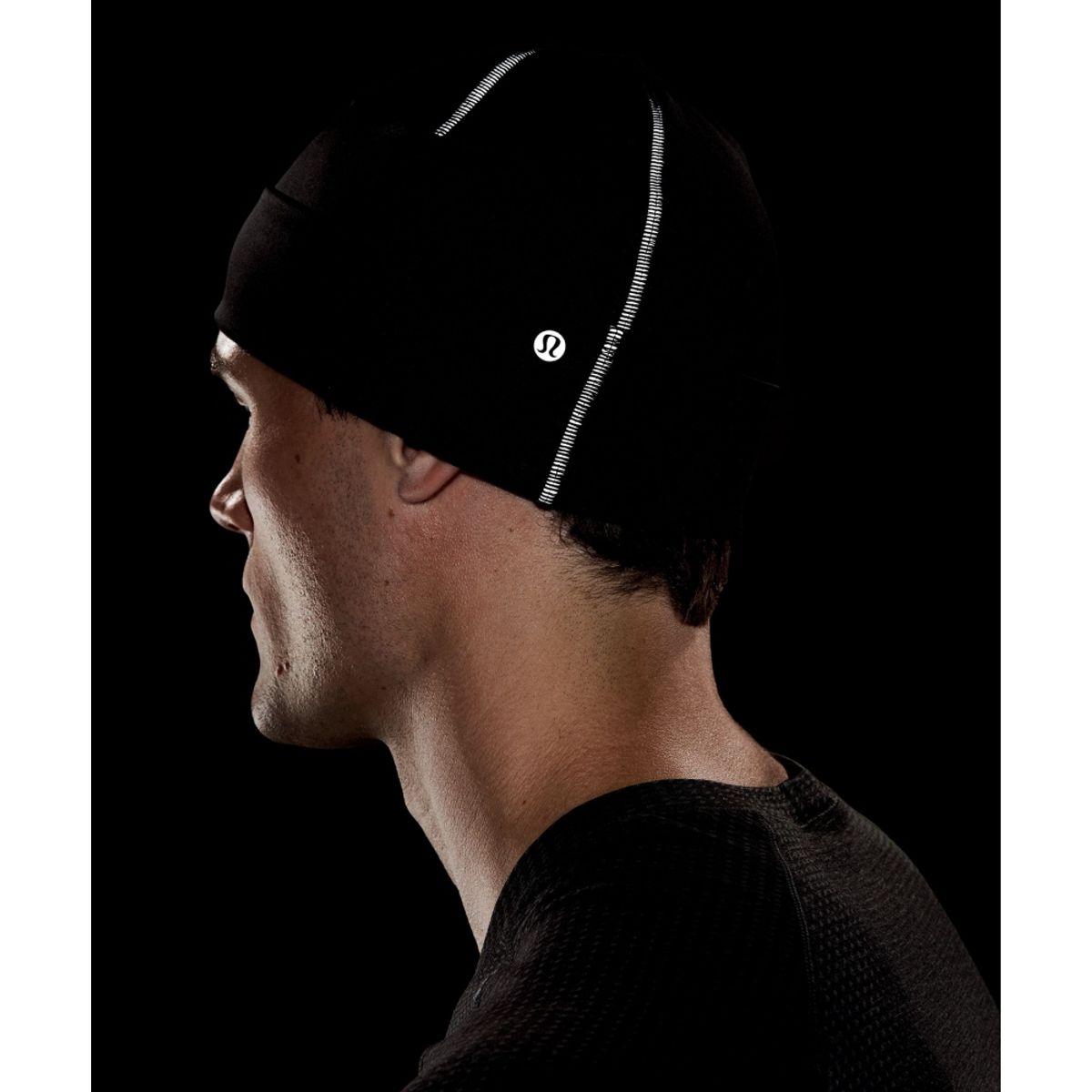 룰루레몬(LULULEMON) 패스트 앤 프리 플리스 러닝 비니  BLK