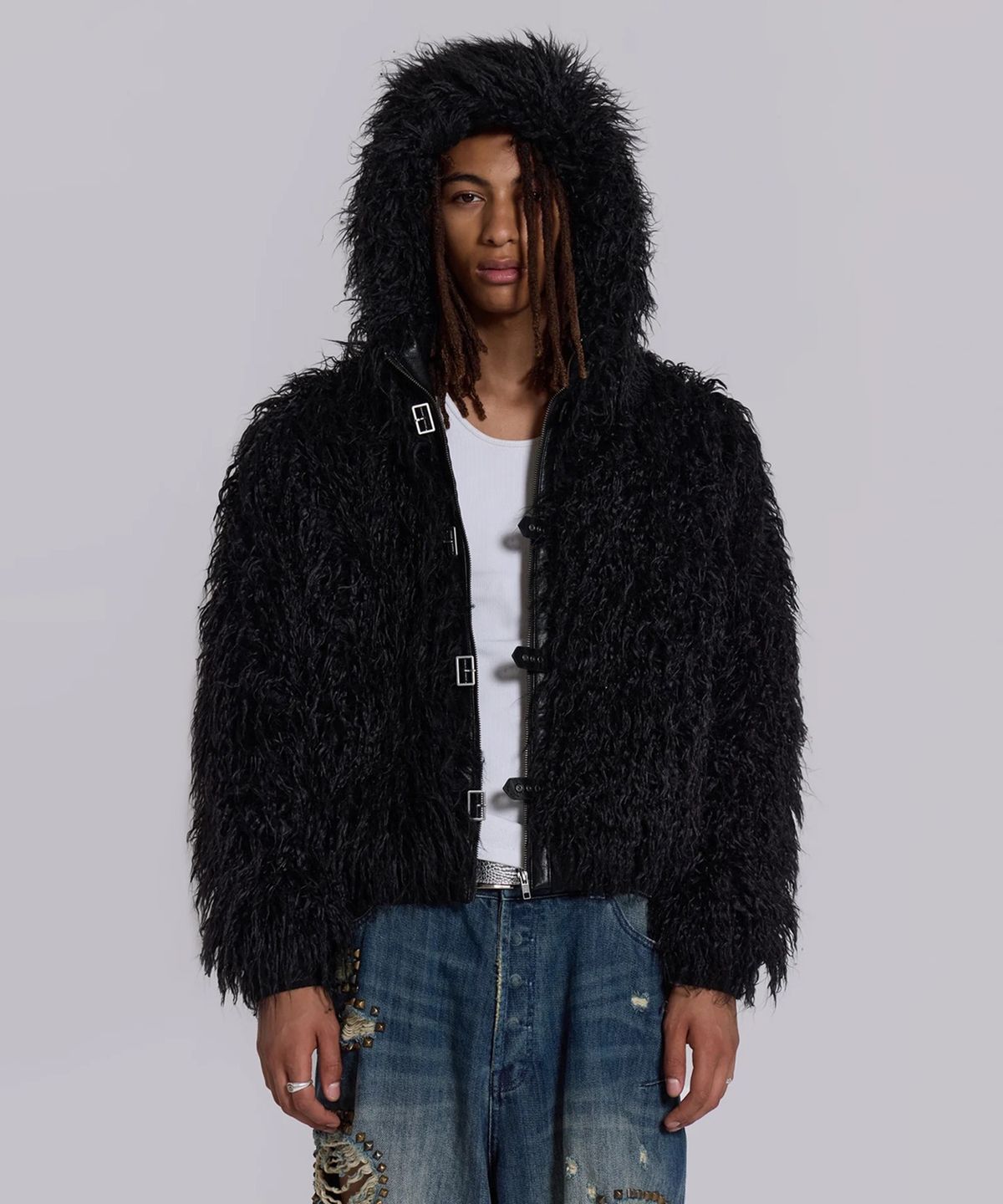 제이디드 런던(JADED LONDON) (U) 블랙 멘도자 재킷 블랙 BLACK MENDOZA JACKET BLACK