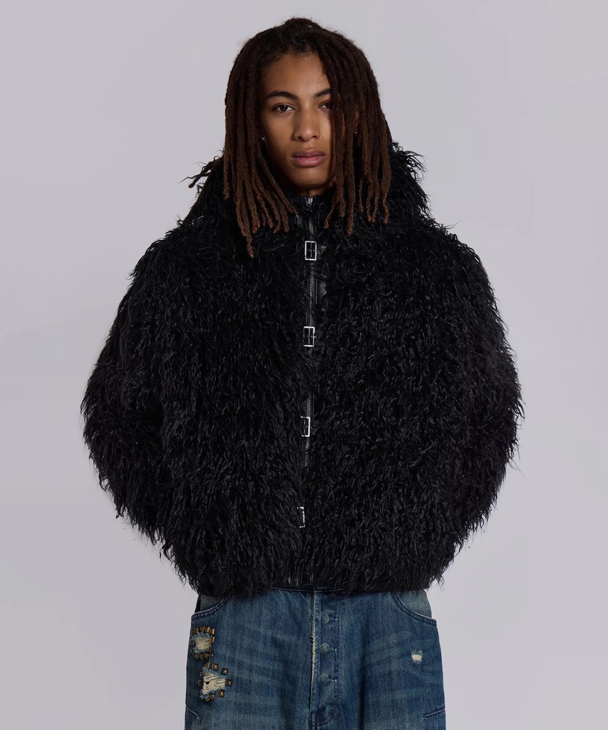 제이디드 런던(JADED LONDON) (U) 블랙 멘도자 재킷 블랙 BLACK MENDOZA JACKET BLACK