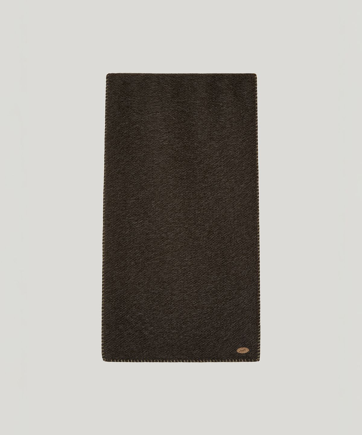 포에트서울(POETSEOUL) button hole stitch muffler_brown